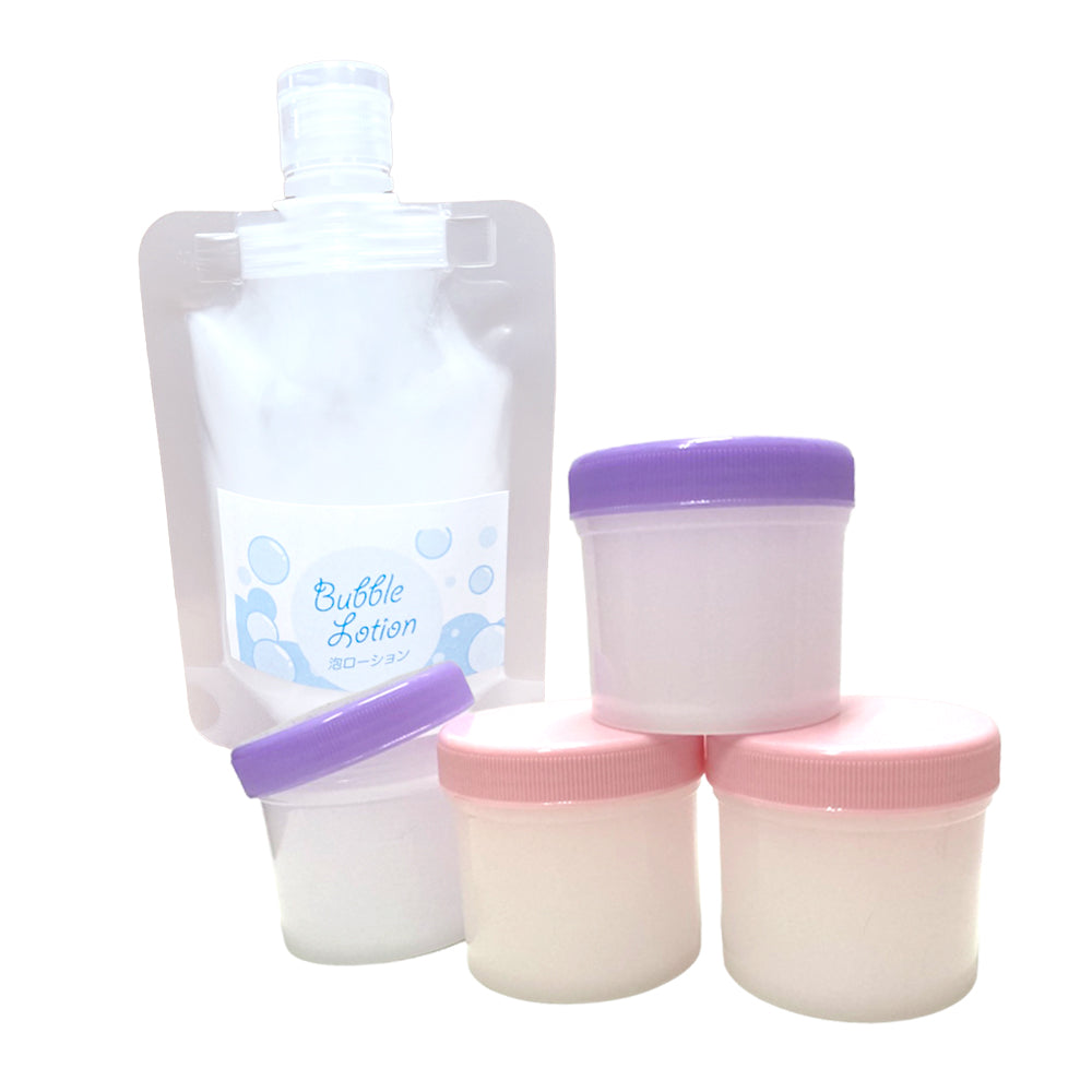 【送料無料】ローション4種＋泡ローション  お試しサンプルセット