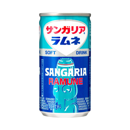 炭酸飲料 缶 サンガリア ラムネ　190ml×30本入り(1ケース)【受注販売品（大型サイズ）】